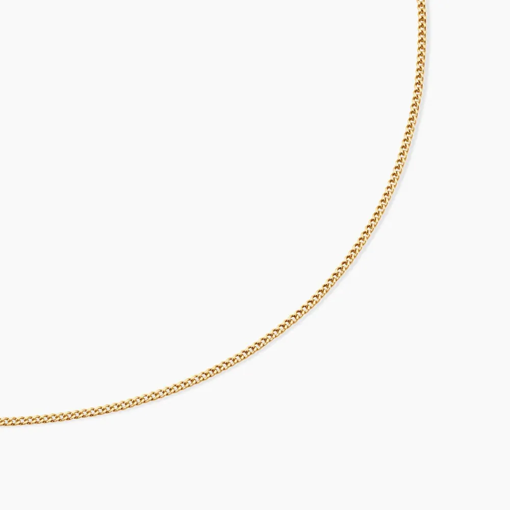 Marc Orian Colliers|Chaines Homme > Chaîne Irisa Maille Gourmette Or Jaune