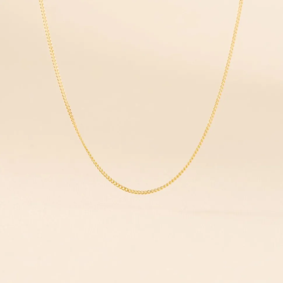 Chaîne Irisa Maille Gourmette Or Jaune