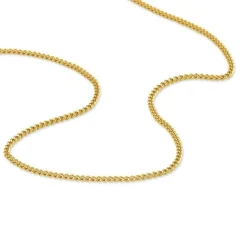 Marc Orian Colliers|Bijoux Femme > Chaîne Ixia Maille Gourmette Diamantee Or Jaune