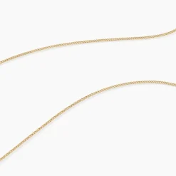 Marc Orian Colliers|Bijoux Femme > Chaîne Ixia Maille Gourmette Diamantee Or Jaune