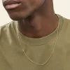 Marc Orian Colliers|Chaines Homme > Chaîne Ixia Maille Gourmette Diamantee Or Jaune