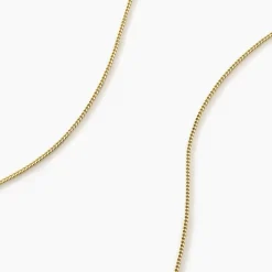Marc Orian Colliers|Chaines Homme > Chaîne Ixia Maille Gourmette Diamantee Or Jaune