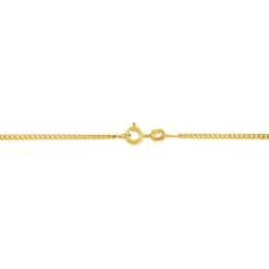 Marc Orian Colliers|Chaines Femme > Chaîne Ixia Maille Gourmette Diamantee Or Jaune