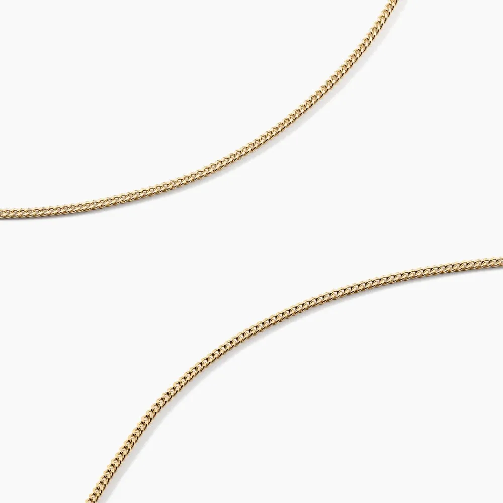 Marc Orian Colliers|Chaines Homme > Chaîne Nedjima Maille Gourmette Or Jaune