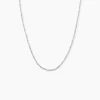 Marc Orian Colliers|Chaines Femme > Chaîne Ons Maille Singapour Or Blanc