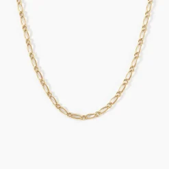 Marc Orian Colliers|Chaines Femme > Chaîne Ophelio Maille Alternee 1/1 Or Jaune