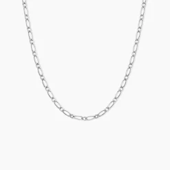 Marc Orian Colliers|Bijoux Femme > Chaîne Ophelio Maille Alternee 1/1 Or Blanc
