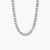 Marc Orian Colliers|Colliers Argent > Chaîne Piato Marine Argent Blanc