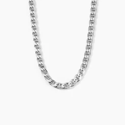 Marc Orian Colliers|Colliers Argent > Chaîne Piato Marine Argent Blanc
