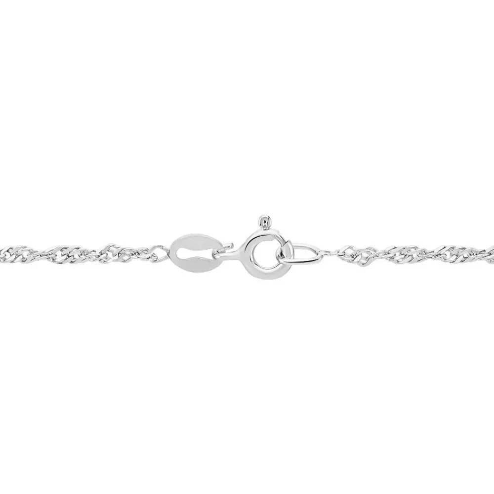 Marc Orian Colliers Fantaisie|Colliers > Chaîne Shanone Argent Blanc