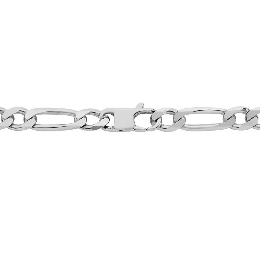 Marc Orian Colliers|Colliers Argent > Chaîne Vivian Maille Alternee 1/3 Argent Blanc