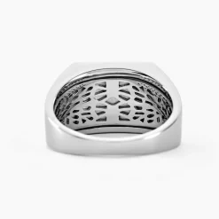 Marc Orian Idées Cadeaux Homme|Bagues > Chevalière Argent Blanc Christoffer Email