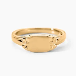 Marc Orian Chevalières Femme|Bagues > Chevalière Darian plaqué or jaune