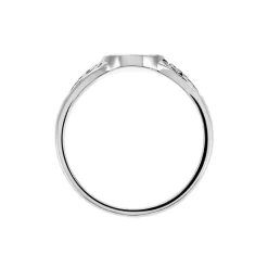 Marc Orian Chevalières Femme|Bagues > Chevalière Giacoma Argent Blanc