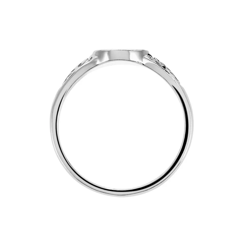 Marc Orian Chevalières Femme|Bagues > Chevalière Giacoma Argent Blanc