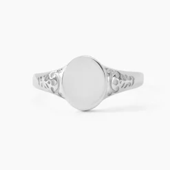 Marc Orian Chevalières Femme|Bagues > Chevalière Giacoma Argent Blanc
