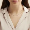 Marc Orian Colliers|Colliers Argent > Collier Abie Torsade Argent Bicolore