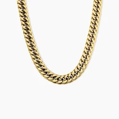Marc Orian Colliers Fantaisie|Colliers > Collier Acier Doré Jonie