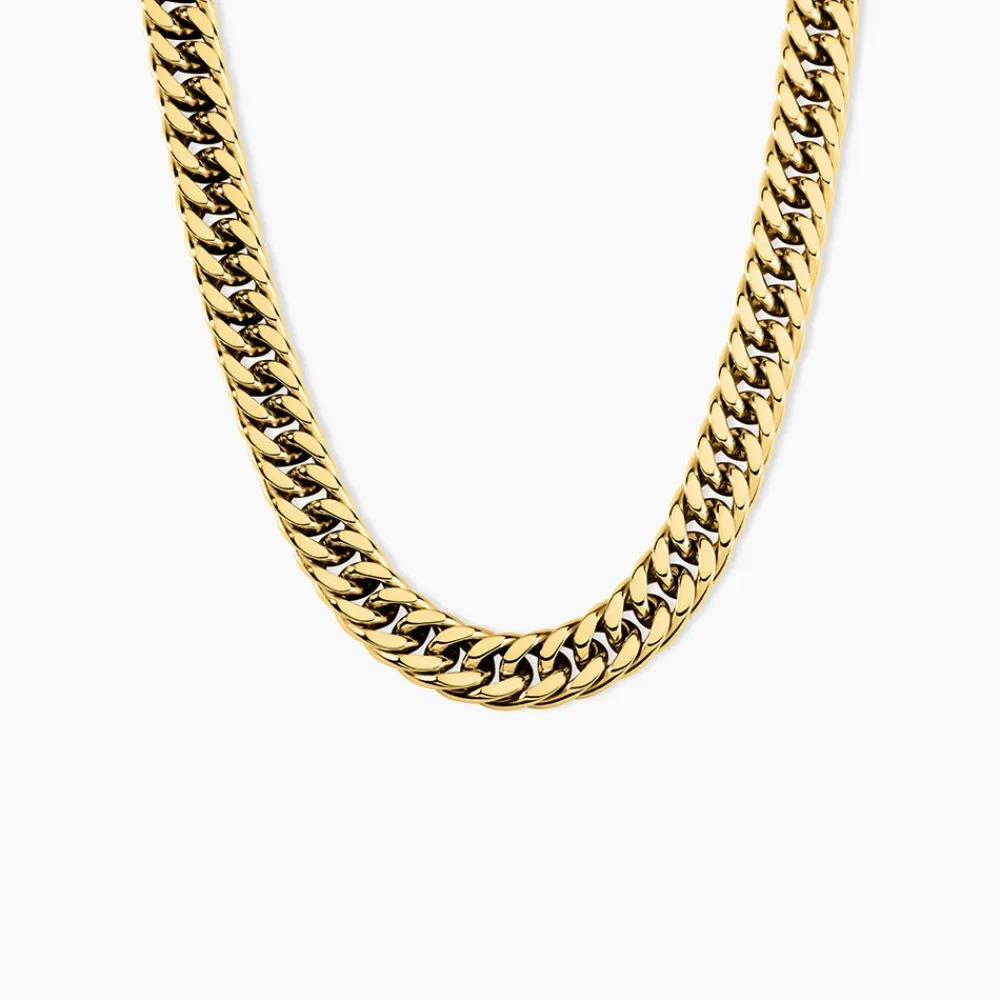 Marc Orian Colliers Fantaisie|Colliers > Collier Acier Doré Jonie