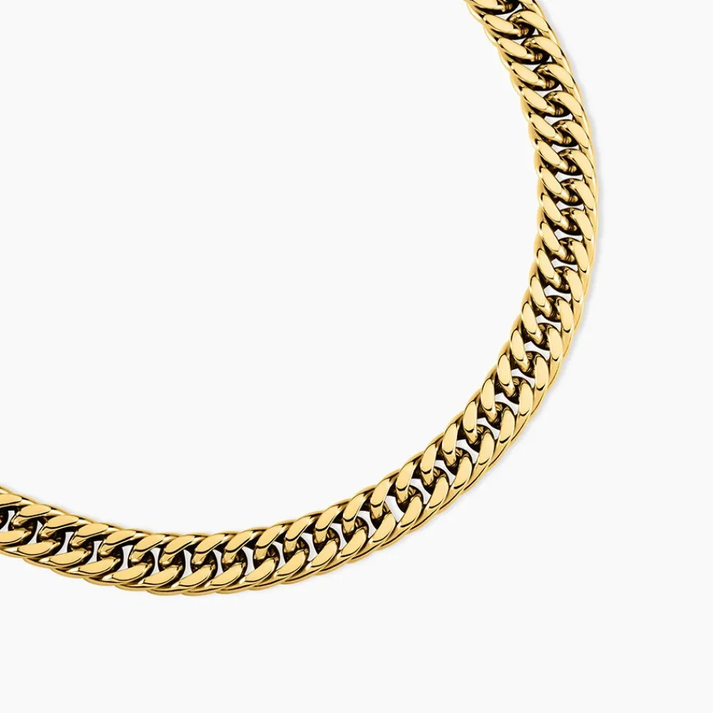 Marc Orian Colliers Fantaisie|Colliers > Collier Acier Doré Jonie