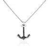 Collier Acier Vieillit Tanagra Oxydes De Zirconium