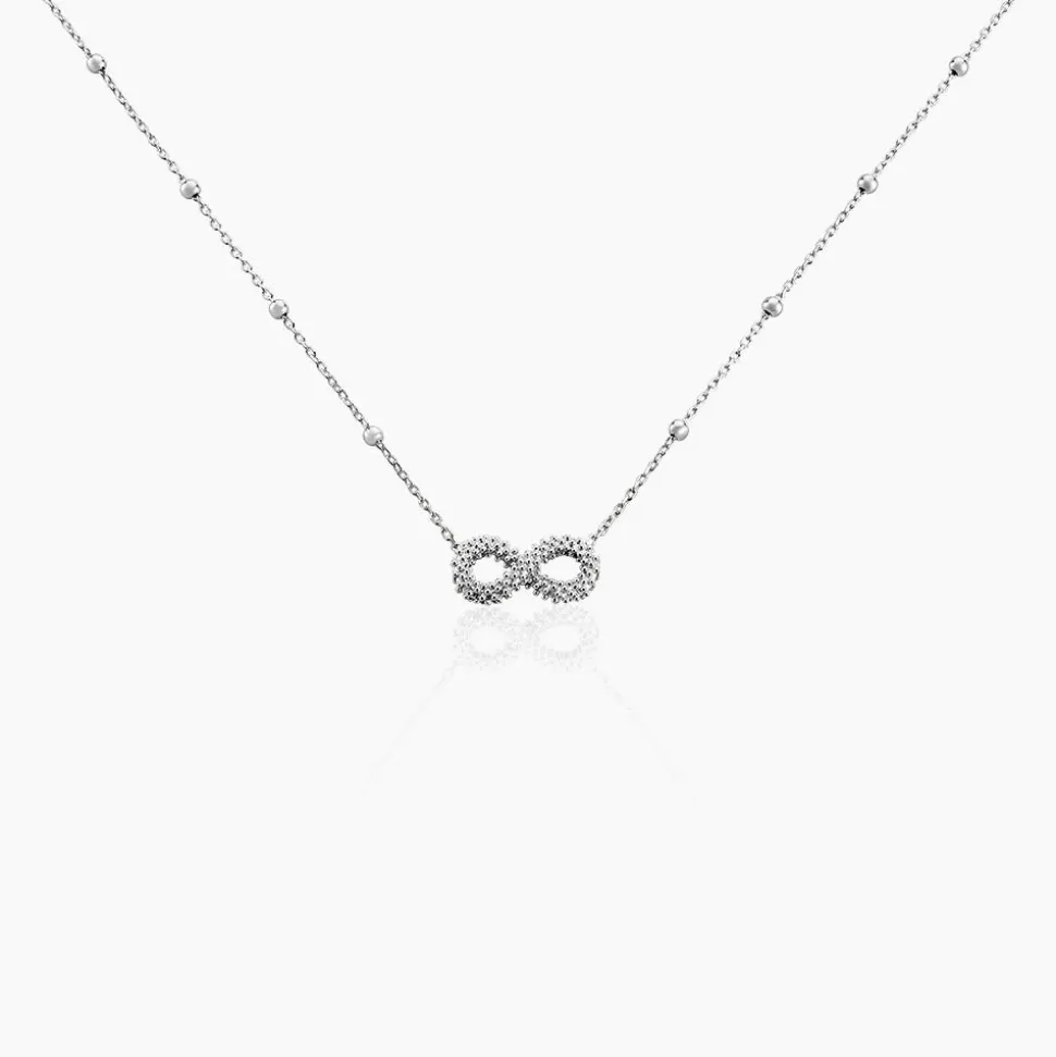Collier Aella Argent Blanc
