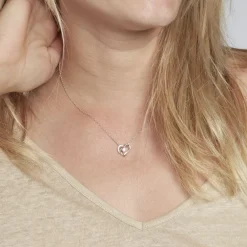 Marc Orian Colliers Fantaisie|Colliers > Collier Aggie Argent Blanc Oxyde De Zirconium