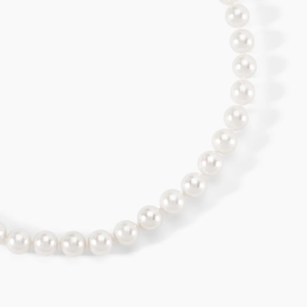 Marc Orian Parures De Mariage|Colliers > Collier Akoya Or Jaune Perle De Culture D'akoya