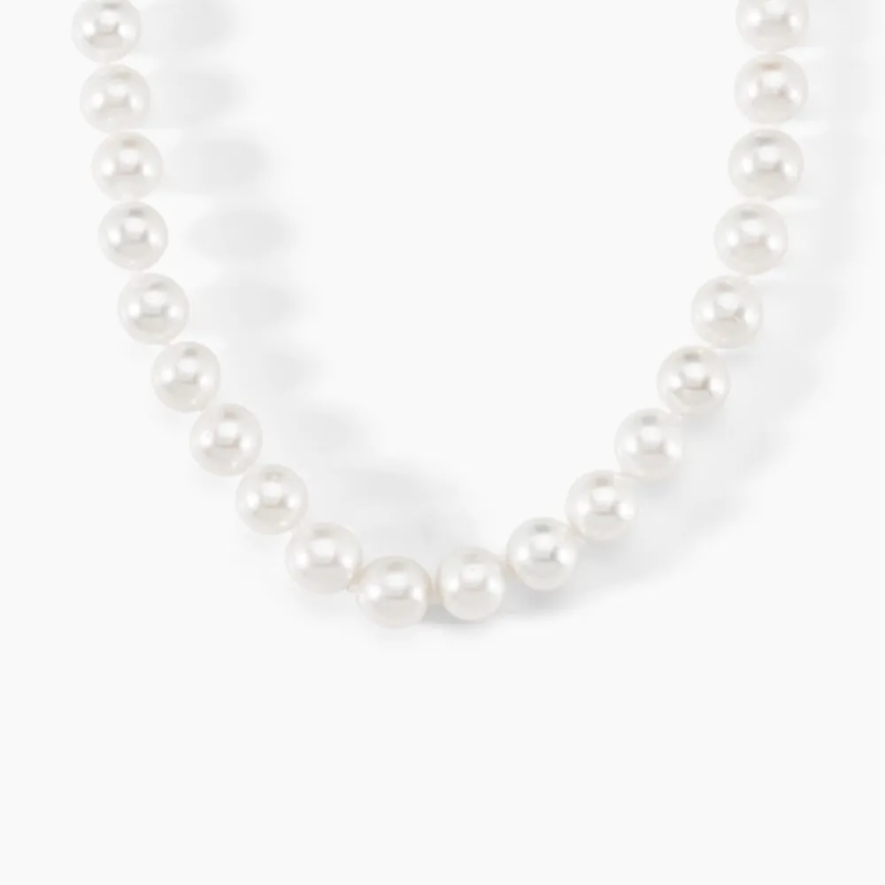 Marc Orian Parures De Mariage|Colliers > Collier Akoya Or Jaune Perle De Culture D'akoya