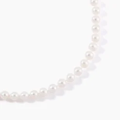 Marc Orian Parures De Mariage|Colliers > Collier Akoya Or Jaune Perle De Culture D'akoya
