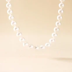 Marc Orian Parures De Mariage|Colliers > Collier Akoya Or Jaune Perle De Culture D'akoya