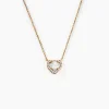 Collier Alais Plaqué Or Jaune Oxyde De Zirconium