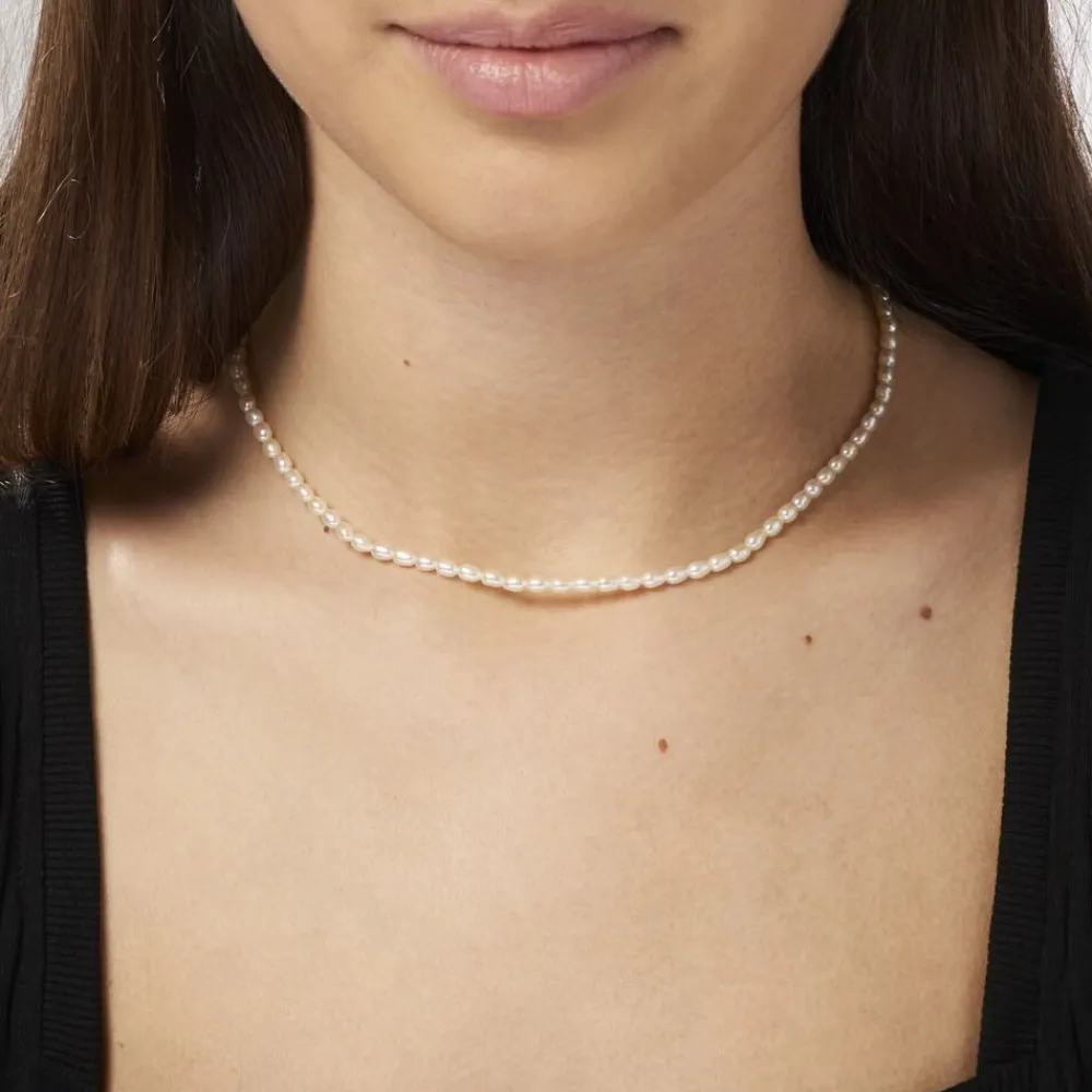 Marc Orian Colliers|Colliers Avec Pierres > Collier Alceste Or Jaune Perle De Culture