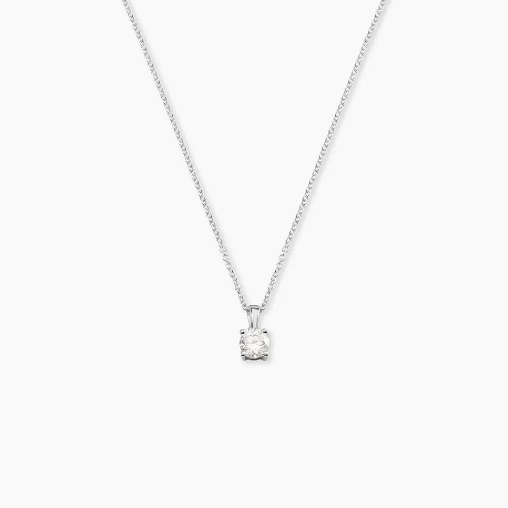 Marc Orian Colliers Diamant|Colliers > Collier Alexandra Or Blanc Diamant