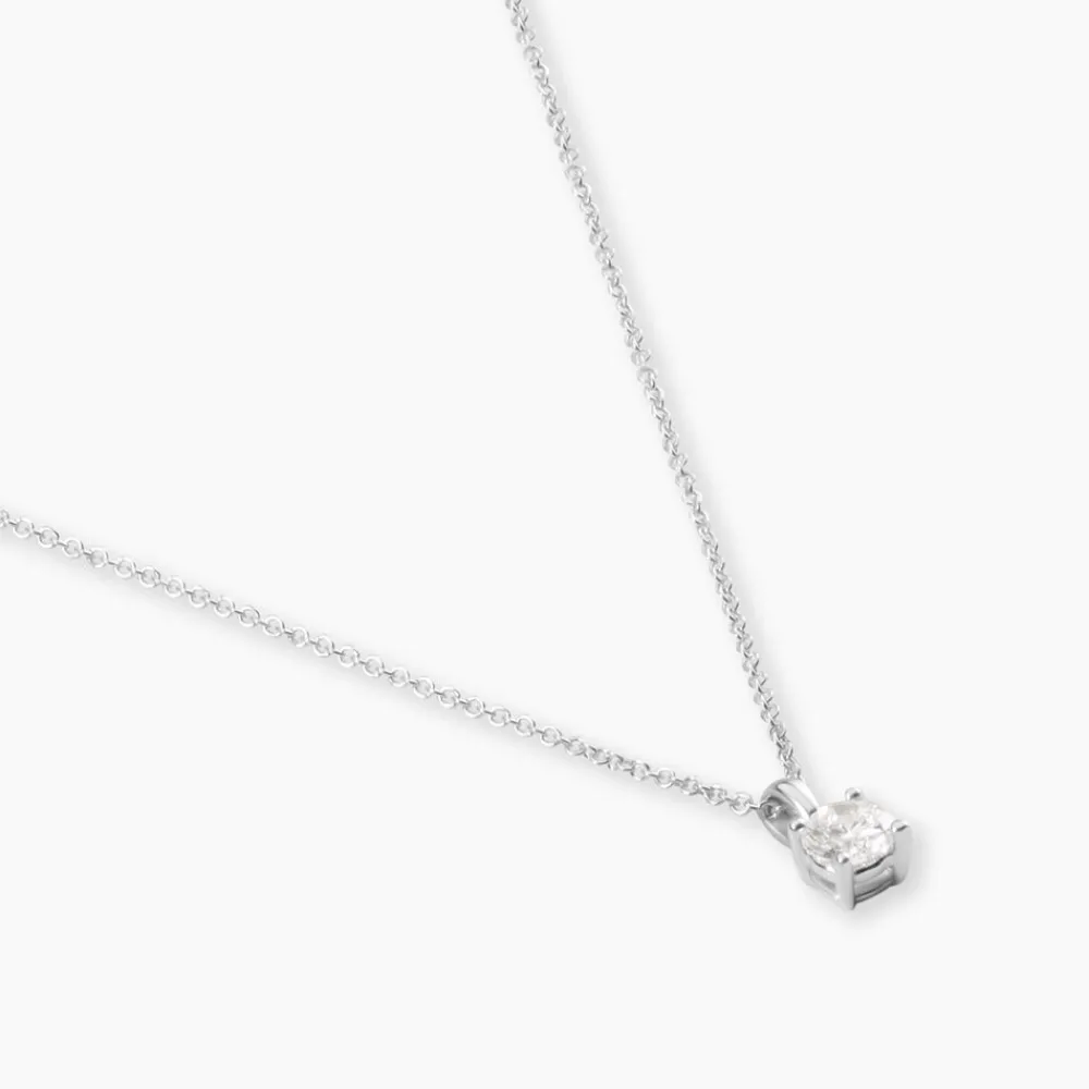 Marc Orian Colliers Diamant|Colliers > Collier Alexandra Or Blanc Diamant