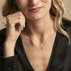 Collier Alexandra Or Jaune Diamant