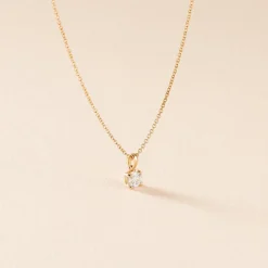 Collier Alexandra Or Jaune Diamant