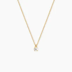 Collier Alexandra Or Jaune Diamant