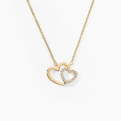 Collier Alexandra Plaqué Or Jaune Oxyde De Zirconium