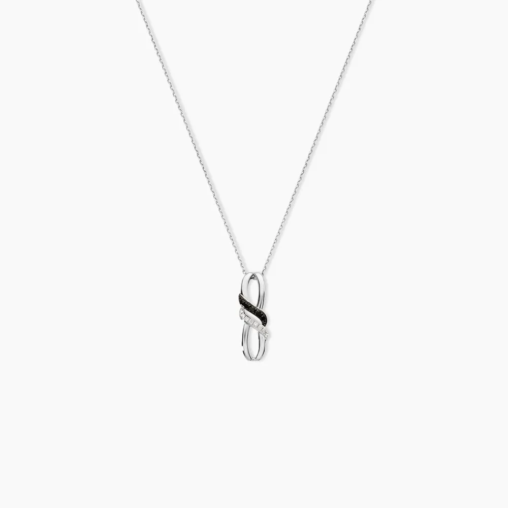 Marc Orian Colliers Diamant|Colliers > Collier Aline Or Blanc Diamant
