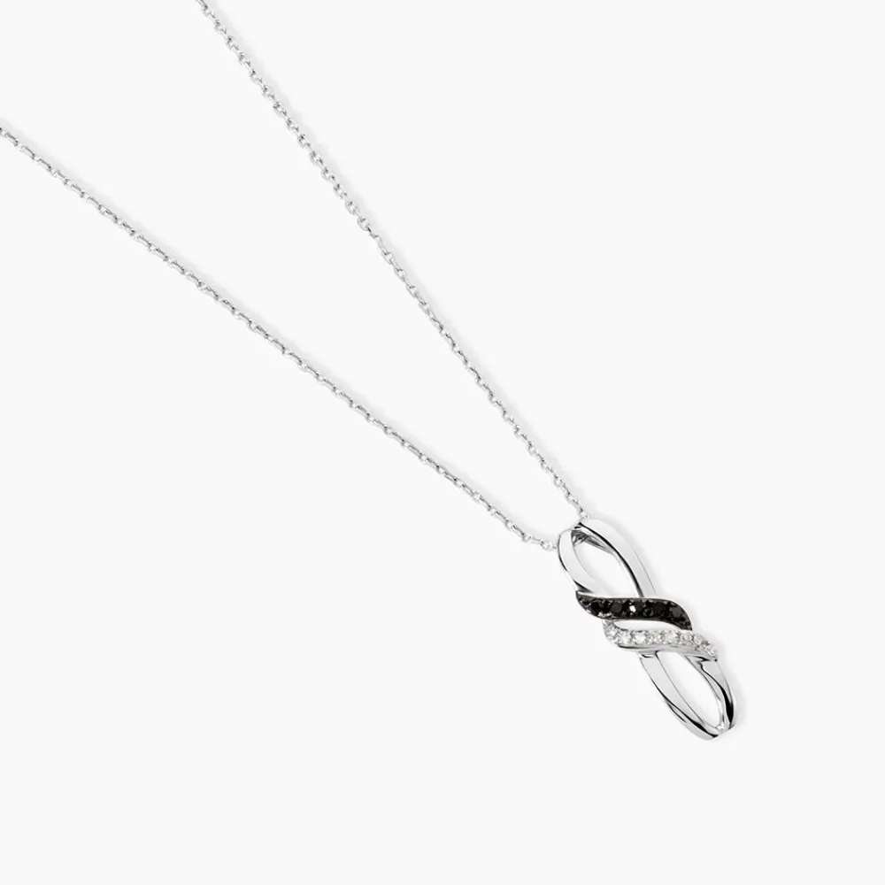 Marc Orian Colliers Diamant|Colliers > Collier Aline Or Blanc Diamant
