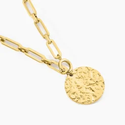 Marc Orian Colliers Fantaisie|Colliers > Collier Alixe Acier Jaune