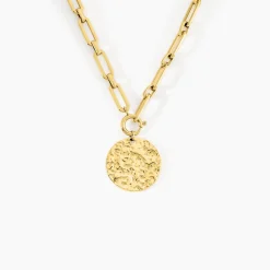 Marc Orian Colliers Fantaisie|Colliers > Collier Alixe Acier Jaune
