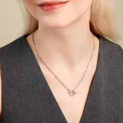 Marc Orian Colliers|Colliers Argent > Collier Allyce Argent Blanc