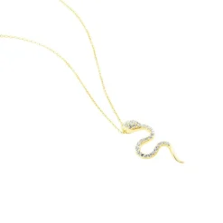 Marc Orian Colliers|Colliers Avec Pierres > Collier Alvina Or Jaune Oxyde De Zirconium
