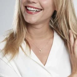 Marc Orian Colliers|Colliers Avec Pierres > Collier Alvina Or Jaune Oxyde De Zirconium