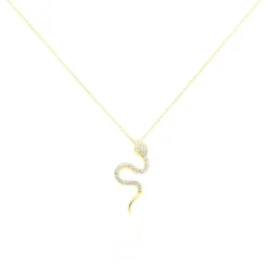 Marc Orian Colliers|Colliers Avec Pierres > Collier Alvina Or Jaune Oxyde De Zirconium
