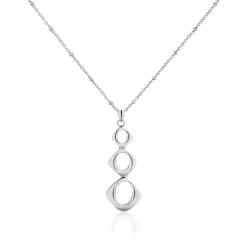 Collier Amaia Acier Blanc