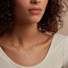 Marc Orian Colliers Fantaisie|Colliers > Collier Amuri Argent Bicolore Oxyde De Zirconium