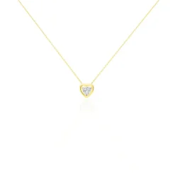 Marc Orian Colliers Cœur|Colliers > Collier Anastasy Or Jaune Oxyde De Zirconium